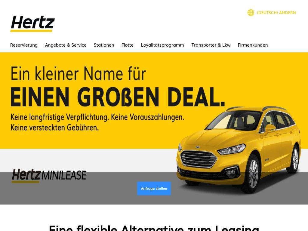 Hertz Minilease