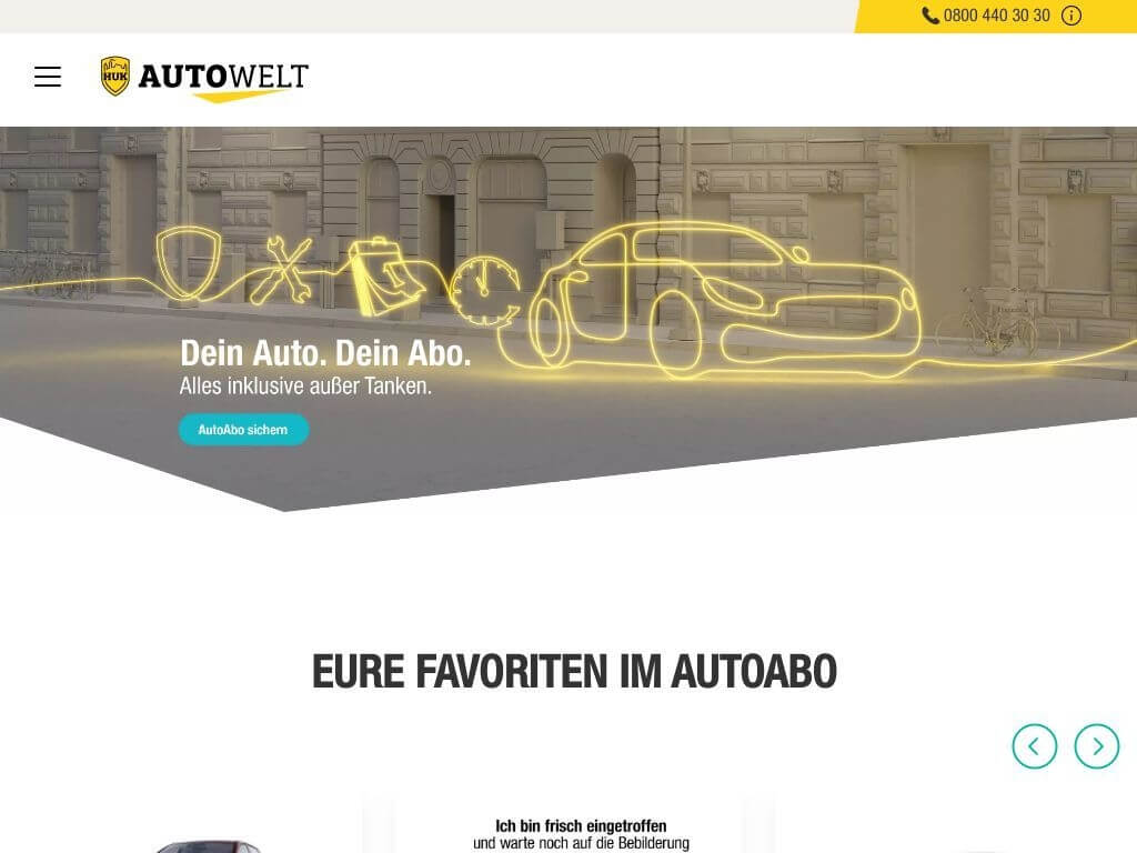 HUK-Autowelt Auto-Abo