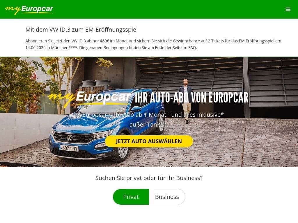 MyEuropcar