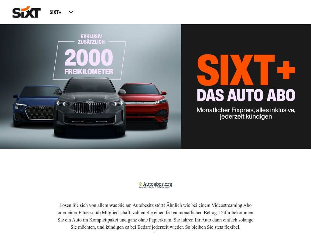 Sixt+