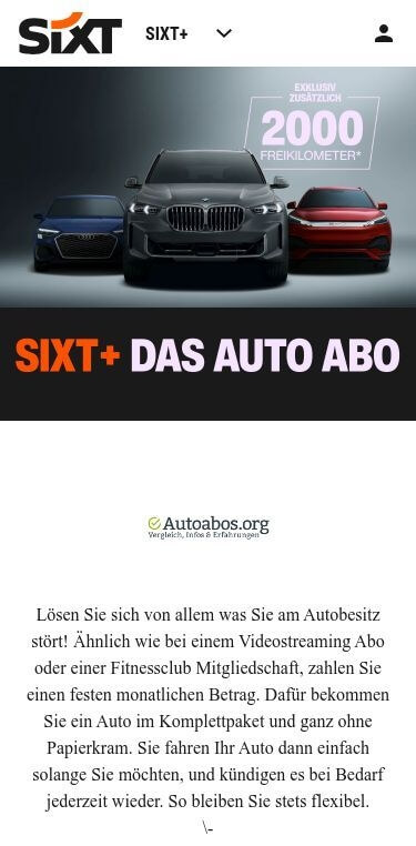 Sixt+