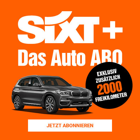 Angebot von Sixt Plus mit 2000 Freikilometern