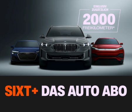 Drei Modelle von Sixt plus im bild